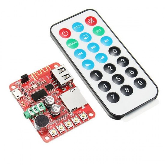 DC 5V bluetooth Speaker Receiver Board TF Card USB Decode Playback Board MP3 WMA WAV FLAC DC 5V bluetooth Speaker Receiver Board TF Card USB Decode Playback Board MP3 WMA WAV FLAC