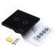 SESOO SY6-02-D EU/UK Standard 2 Gang 1 Way RF433 Remote Smart Wall Switch