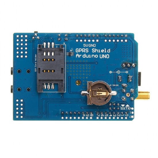 SIM900 Quad Band GSM GPRS Shield Development Board for Arduino - products that work with official Arduino boards