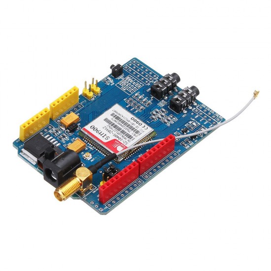 SIM900 Quad Band GSM GPRS Shield Development Board for Arduino - products that work with official Arduino boards SIM900 Quad Band GSM GPRS Shield Development Board for Arduino - products that work with official Arduino boards