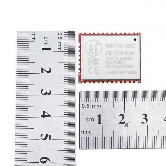 SX1276 Wireless Module RHF76-052 LoRaWAN Node Module Integrated STM32 Low Power 433/470/868/915MHz