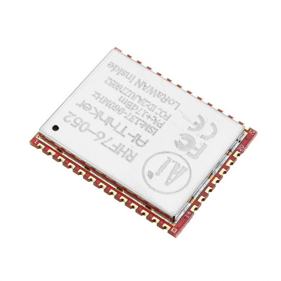 SX1276 Wireless Module RHF76-052 LoRaWAN Node Module Integrated STM32 Low Power 433/470/868/915MHz