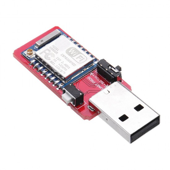 USB to ESP-07 ESP8266 WIFI Module Adapter Board Computer Wireless Communication Development Board USB to ESP-07 ESP8266 WIFI Module Adapter Board Computer Wireless Communication Development Board