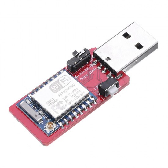 USB to ESP-07 ESP8266 WIFI Module Adapter Board Computer Wireless Communication Development Board USB to ESP-07 ESP8266 WIFI Module Adapter Board Computer Wireless Communication Development Board