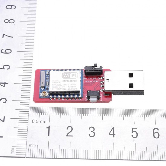 USB to ESP-07 ESP8266 WIFI Module Adapter Board Computer Wireless Communication Development Board USB to ESP-07 ESP8266 WIFI Module Adapter Board Computer Wireless Communication Development Board
