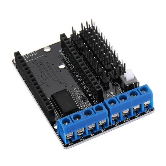 V2 ESP8266 Development Board + WiFi Driver Expansion Board For IOT NodeMcu ESP12E Lua L293D for Arduino - products that work with official Arduino boards