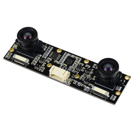 IMX219-83 Stereo Camera 8MP Binocular Camera Module Depth Vision Dual IMX219 8 Megapixels Supports Jetson Nano Developer Kit IMX219-83 Stereo Camera 8MP Binocular Camera Module Depth Vision Dual IMX219 8 Megapixels Supports Jetson Nano Developer Kit