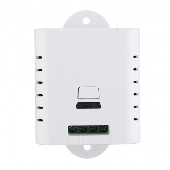 Wide Voltage AC85V-250V Wireless Remote Control Switch + Round Button Transmitter Wide Voltage AC85V-250V Wireless Remote Control Switch + Round Button Transmitter