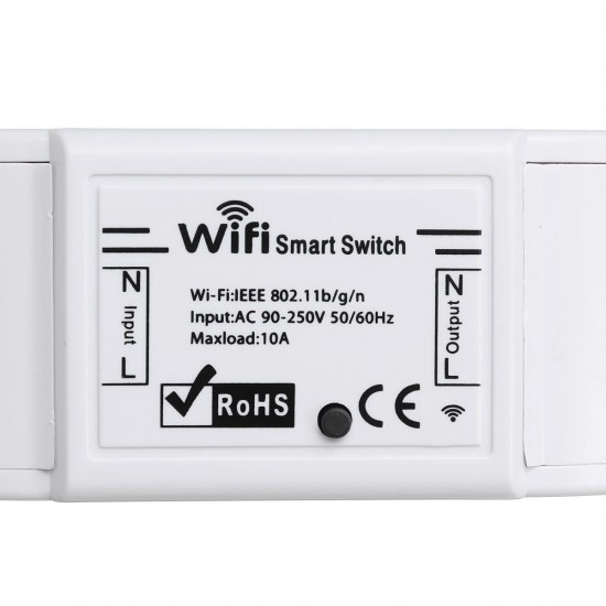 Wireless Remote Control Timer Voice WiFi Switch For IOS Android APP Smart Home Support With Alexa Google Home Wireless Remote Control Timer Voice WiFi Switch For IOS Android APP Smart Home Support With Alexa Google Home