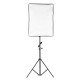 2x Studio Photography Video Softbox Light Stand Lighting Kit 50x70cm