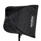50 x 70cm Portable Reflector Umbrella Studio Softbox for Speedlight Flashlight