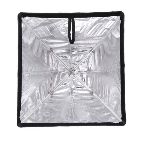 50 x 70cm Portable Reflector Umbrella Studio Softbox for Speedlight Flashlight