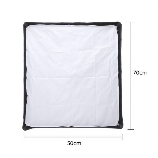50 x 70cm Portable Reflector Umbrella Studio Softbox for Speedlight Flashlight 50 x 70cm Portable Reflector Umbrella Studio Softbox for Speedlight Flashlight