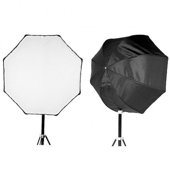 Portable 120cm Octagon Softbox Umbrella Brolly Reflector for Speedlight Flashlight