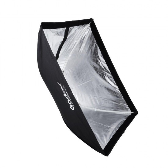 Portable 60 x 90cm Umbrella Photo Softbox Reflector for Flash Speedlight