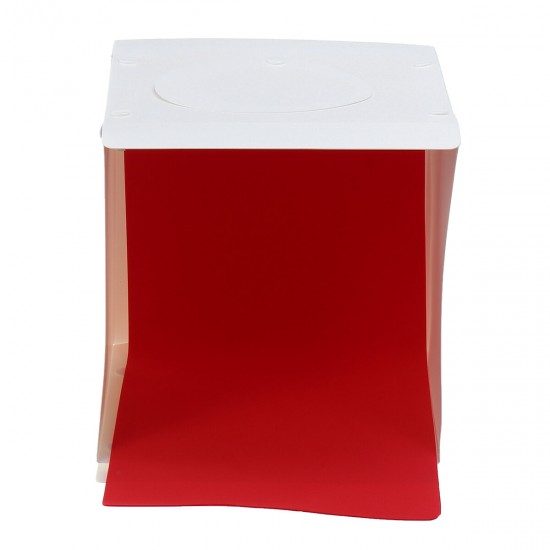 Portable LED Studio Photo Room Photography Lighting Tent Kit Box with 6 Backdrops Portable LED Studio Photo Room Photography Lighting Tent Kit Box with 6 Backdrops