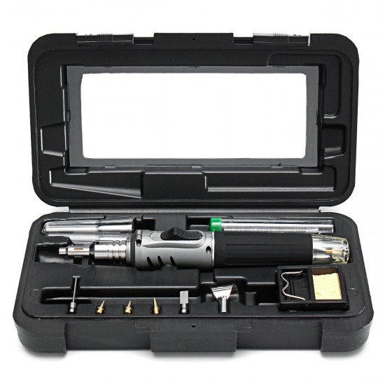 10 In1 Butane Soldering Iron Set Welding Kit Jewelry Component Welding 10 In1 Butane Soldering Iron Set Welding Kit Jewelry Component Welding