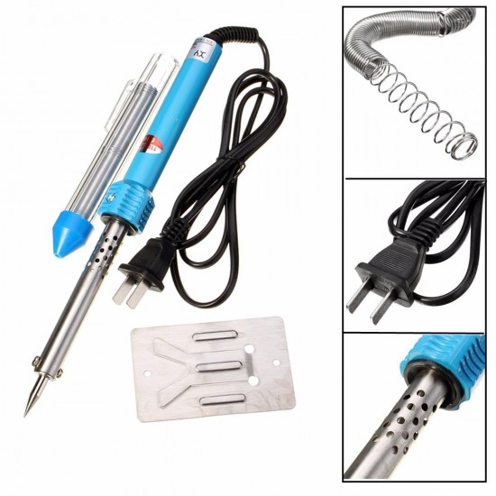 110V 60W Adjustable Electric Temperature Gun Welding Soldering Iron Solder Tool