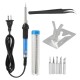 110V 60W Adjustable Electric Temperature Welding Soldering Iron Tool Kit Set 110V 60W Adjustable Electric Temperature Welding Soldering Iron Tool Kit Set