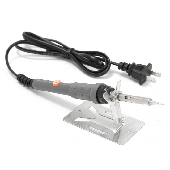 110V 60W Adjustable Temperature Electric Soldering Iron Welding Rework Tool Kit