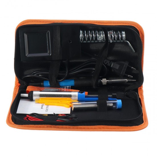 110V/220V 60W Electric Solder Iron Adjustable Temperature Welding Soldering Iron Tool Kit