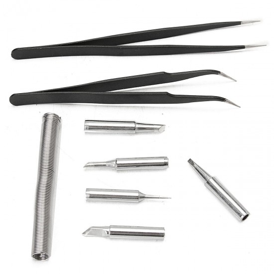 17in1 Electric Soldering Tools Kit Set Iron Stand Desoldering Pump 30W 110V 17in1 Electric Soldering Tools Kit Set Iron Stand Desoldering Pump 30W 110V