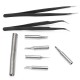 17in1 Electric Soldering Tools Kit Set Iron Stand Desoldering Pump 30W 110V 17in1 Electric Soldering Tools Kit Set Iron Stand Desoldering Pump 30W 110V
