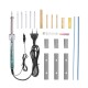 19Pcs 220V Adjustable Solder Iron 60W All Copper Extrusion Head with Hot Strip LCD Line Maintenance Tools EU Plug 19Pcs 220V Adjustable Solder Iron 60W All Copper Extrusion Head with Hot Strip LCD Line Maintenance Tools EU Plug