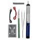 379Pcs/Set 60W Electric Soldering Tool Kit 110V Welding Desoldering Pump Set