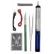 379Pcs/Set 60W Electric Soldering Tool Kit 110V Welding Desoldering Pump Set 379Pcs/Set 60W Electric Soldering Tool Kit 110V Welding Desoldering Pump Set