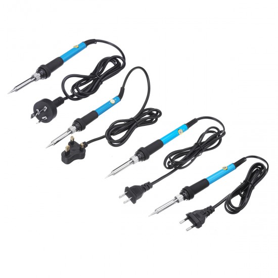 37Pcs 60W Electric Soldering Iron Tools Kit Welding Desoldering Pump Tool Set 37Pcs 60W Electric Soldering Iron Tools Kit Welding Desoldering Pump Tool Set