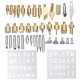 41Pcs 60W Wood Burning Pen Soldering Iron Tools Kit Stencil Pyrography Craft Tool