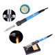 60W 110V 220V Adjustable Temperature Soldering Iron Tools Kit with 5 Tips Desoldering Pump Stand 60W 110V 220V Adjustable Temperature Soldering Iron Tools Kit with 5 Tips Desoldering Pump Stand