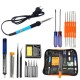 60W 110V/220V Electric Solder Iron Welding Tool Kit Solder Wire Tweezers