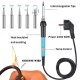 60W 220V Adjustable Temperature Soldering Iron Tools Kit with Desoldering Pump Soldering Iron Stand