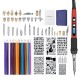 60W Electric DIY Wood Burning LED Pen Soldering Iron Carft Pyrography Kit Tool 60W Electric DIY Wood Burning LED Pen Soldering Iron Carft Pyrography Kit Tool