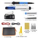 60W Electric Soldering Iron Kit Solder Welding Tool Stand Adjustable Temperature 60W Electric Soldering Iron Kit Solder Welding Tool Stand Adjustable Temperature