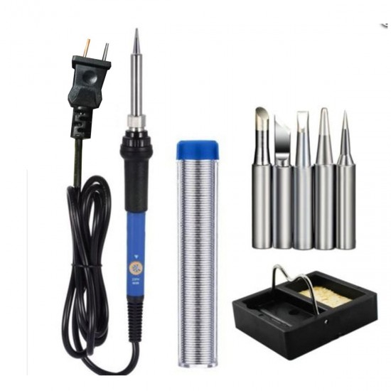 60W Electric Soldering Solder Iron Kit Adjustable Temperature Welding Tool Set