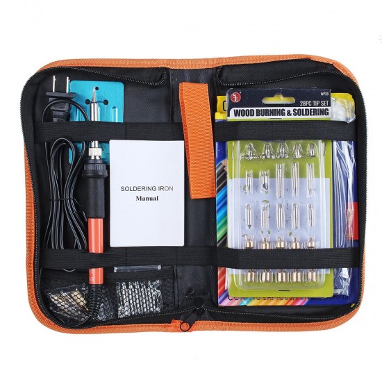 79Pcs/Set Wood Burning Pen Tips Stencil Soldering Iron Tools Pyrography Craft Kit Electric Soldering Iron Set 79Pcs/Set Wood Burning Pen Tips Stencil Soldering Iron Tools Pyrography Craft Kit Electric Soldering Iron Set