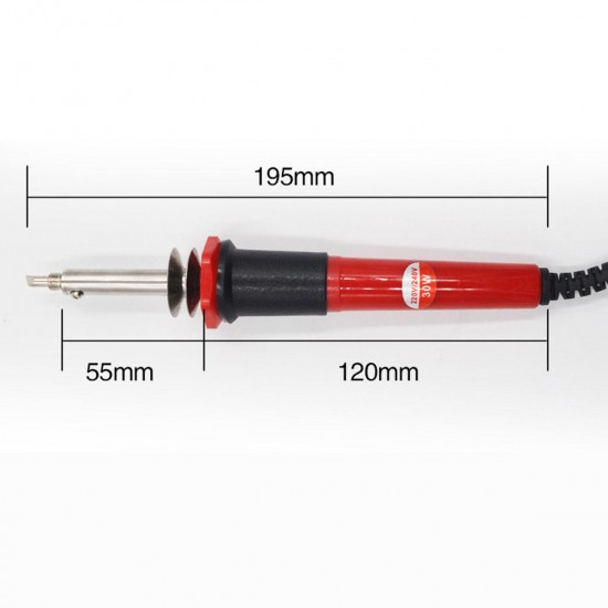 7Pcs 220V 30W Adjustable Electric Temperature Welding Solder Iron Tool Kit 7Pcs 220V 30W Adjustable Electric Temperature Welding Solder Iron Tool Kit