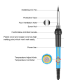 Electric Soldering Iron Set Desoldering Pump Welding Hot Melt Glue G un Hand Tool Sets 110V/220V Electric Soldering Iron Set Desoldering Pump Welding Hot Melt Glue G un Hand Tool Sets 110V/220V