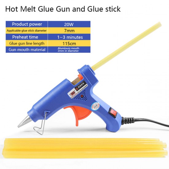 Electric Soldering Iron Set Desoldering Pump Welding Hot Melt Glue G un Hand Tool Sets 110V/220V