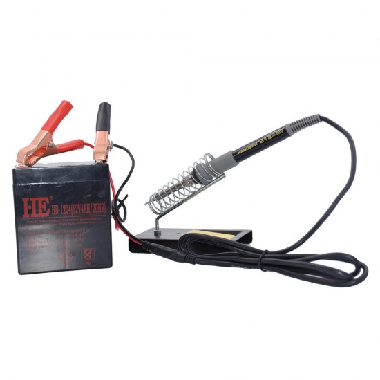 DC12V 35W Car Battery Low Voltage Portable Solder Iron Electrical Soldering Iron Head Clip Car Repair Tools