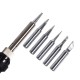 220V 60W Electric Adjustable Temperature Solder Iron Stand Solder Wire Tool Kit EU Plug with 5Pcs Tips