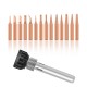 15Pcs Pure Copper Solder Iron Tip 900M Tip for Soldering Rework Station Solder Tips