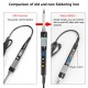 220V 80W Digital Soldering Iron Soldering Iron Stand Soldeirng Iron Welding Tools with 5 Soldering Iron Tips