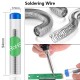 90W LED Digital Soldering Iron Kit 110V/220V Adjust Temperature Electrical Soldering Iron 4 Wire Core Welding Tools