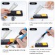 Digital Soldering Iron kit Electric Soldering Iron Desoldering Pump Soldering Tools with On-Offf Switch