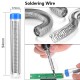 Digital Soldering Iron kit Electric Soldering Iron Desoldering Pump Soldering Tools with On-Offf Switch Digital Soldering Iron kit Electric Soldering Iron Desoldering Pump Soldering Tools with On-Offf Switch