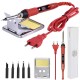 908S 220V 80W LCD Electric Welding Soldering Iron Adjustable Temperature Solder Iron With Soldering Iron Tips